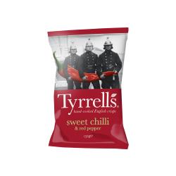 Tyrrells Sweet Chilli & Red Pepper Crisps (40g)