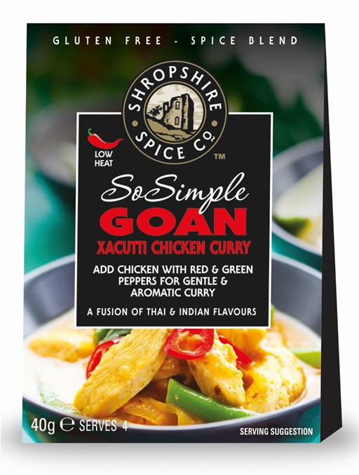 Shropshire Spice So Simple Xacutti Goan Curry Mix (40g)