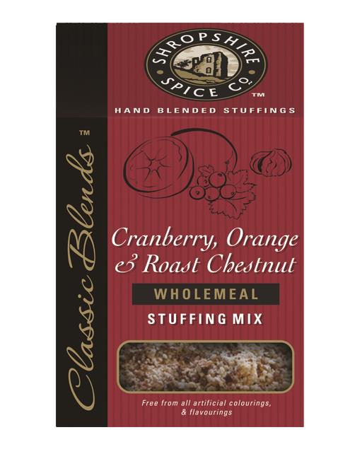 Shropshire Spice Co. Chestnut, Cranberry & Orange Stuffing (150g)
