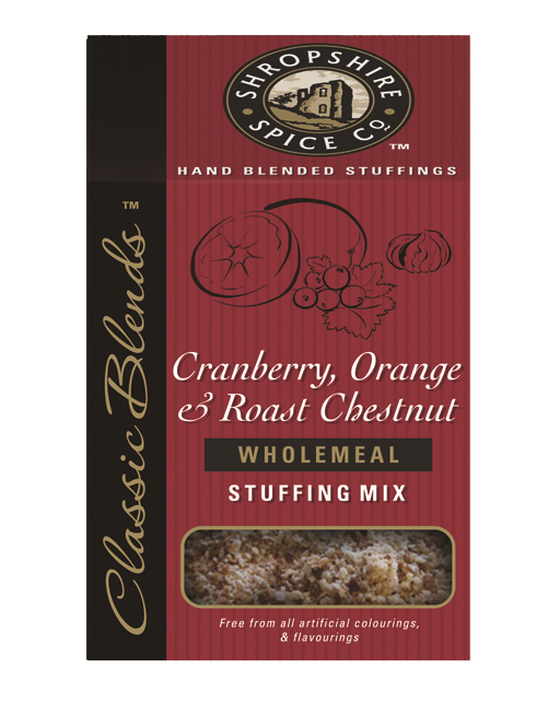 Shropshire Spice Co. Chestnut, Cranberry & Orange Stuffing (150g)