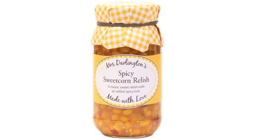 Mrs Darlington’s Spicy Sweetcorn Relish