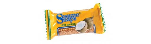 Sesame Snaps with coconut (30g)