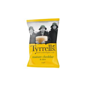 Tyrrells Cheddar Cheese & Chive Crisps (150g)