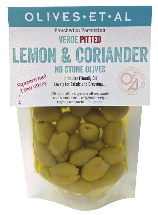 Olives et Al Pitted Olives - Lemon & Coriander (220g)