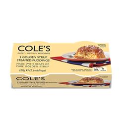 Cole's Sticky Toffee steamed puddings (2pack) (220g)