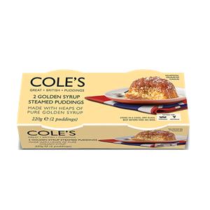 Cole's Sticky Toffee steamed puddings (2pack) (220g)