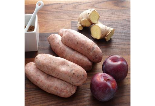 Wenlock Edge Pork, Bacon & Leek Sausages