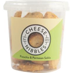 Cheese Nibbles - Pistachio Sables (120gm)