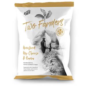 Two Farmers - Hereford Hop Cheese & Onion Handcooked Crisps (150g)