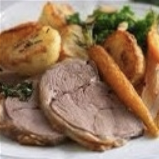 Jenny's Roast Lamb Dinner - complete meal with gravy