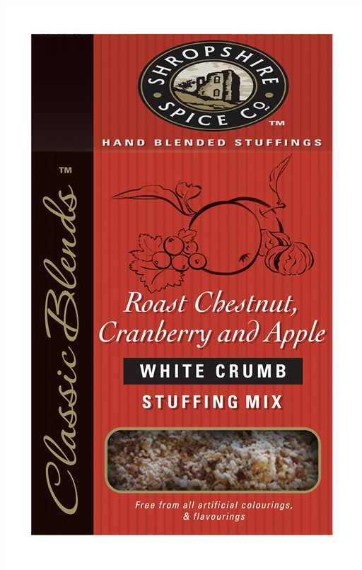 Shropshire Spice Chestnut, Cranberry and Apple Stuffing (150g)
