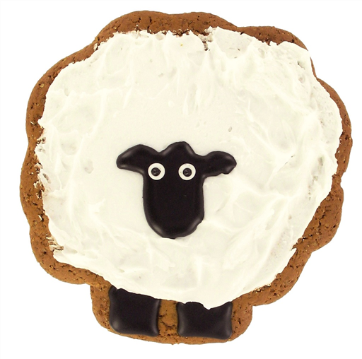 Image on Food Deluxe Gingerbread Sheep (60g)