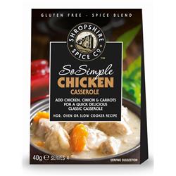 Shropshire Spice So Simple Chicken Casserole Mix (40g)