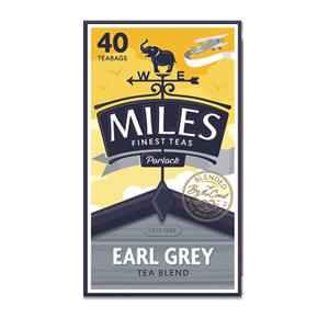 Miles & Co Earl Grey Teabags (40)