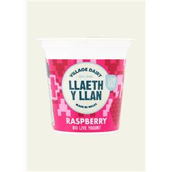 Llaeth Y Llan Raspberry Yogurt (125g)