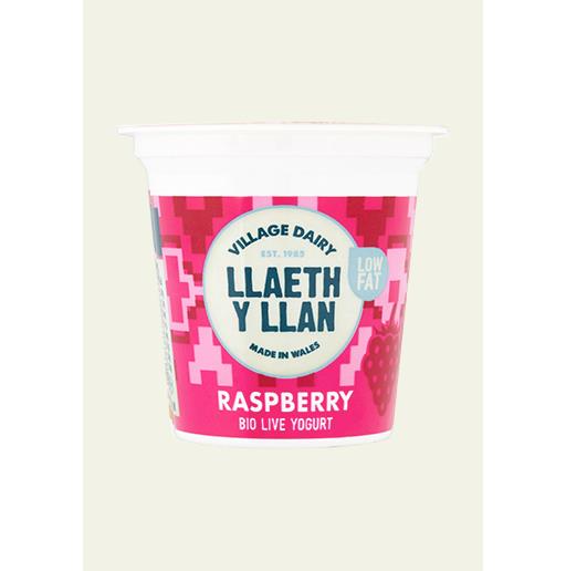 Llaeth Y Llan Raspberry Yogurt (125g)