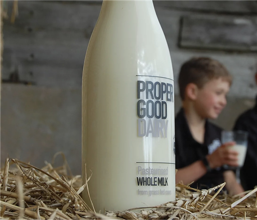 Proper Good Dairy - Milk in Glass Bottles