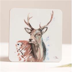 Meg Hawkins - Coaster Stag