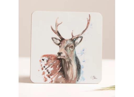 Meg Hawkins - Coaster Stag