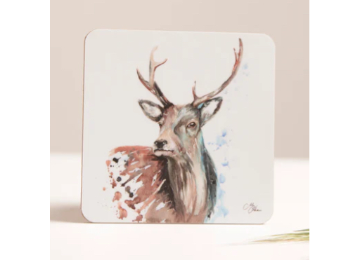 Meg Hawkins - Coaster Stag