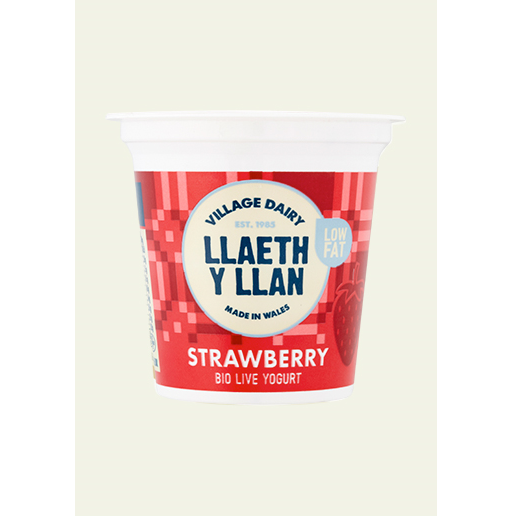 Llaeth Y Llan Strawberry Yogurt (125g)