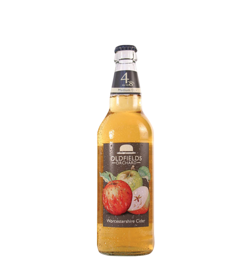 Oldfields Medium Dry Cider (500ml)