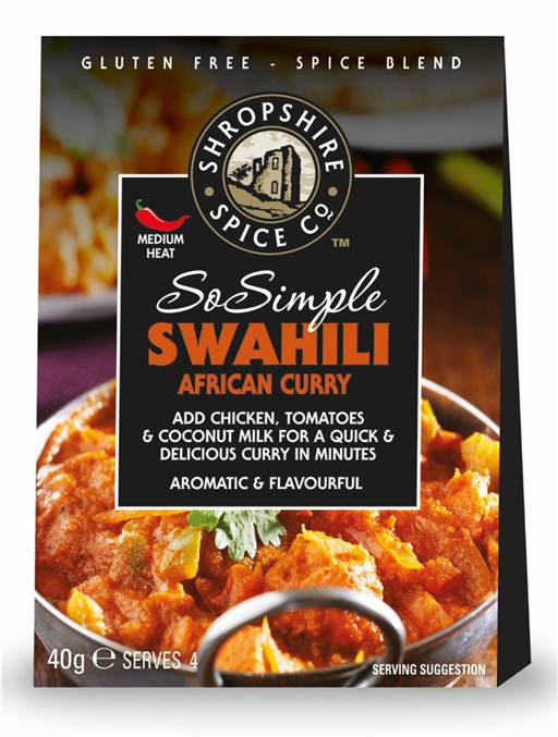 Shropshire Spice So Simple Swahili African Curry Mix (40g)