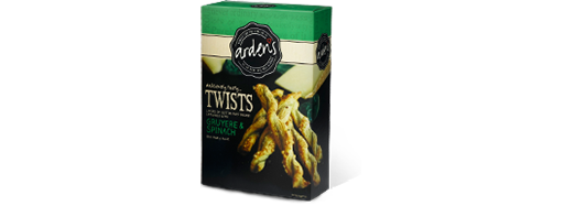 Arden's Spinach & Gruyere Twists