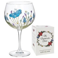 My Favourite Gin Glass - Butterfly
