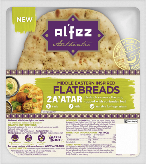 Al’Fez Za’atar Flatbreads