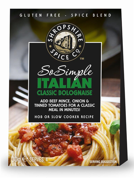 Shropshire Spice So Simple Italian Bolognese Mix (30g)