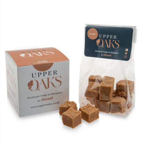 Buy Upper Oaks Vanilla Fudge (200g) Shropshire's Own