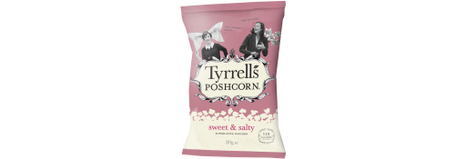 Tyrrells Sweet & Salted Popcorn (80g)