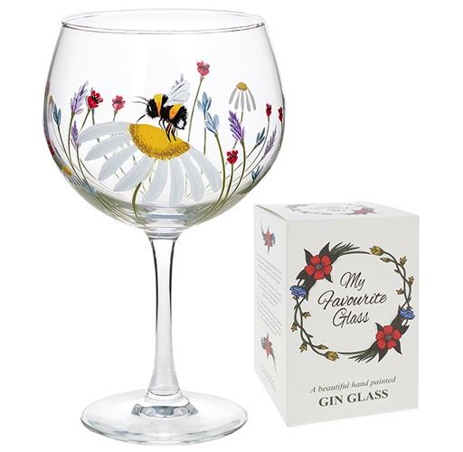 My Favourite Glass - Bee Gin Glass