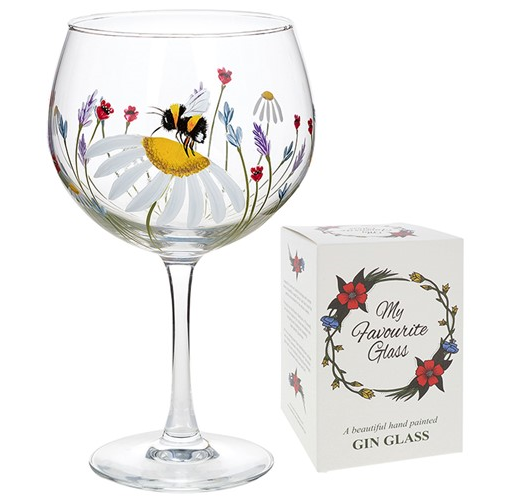 My Favourite Glass - Bee Gin Glass