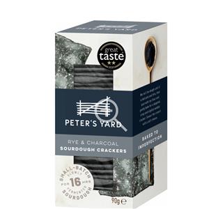 Peter’s Yard - Rye & Charcoal Crispbread
