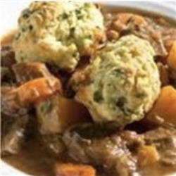 Beef Stew and Dumplings